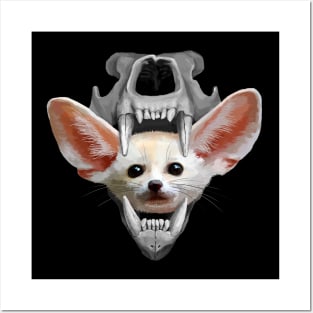 fennec fox Posters and Art